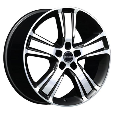 Borbet 8x18/5x112 ET50 D72,5 MA Black polished