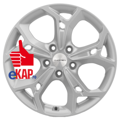 Khomen Wheels 7x17/5x114,3 ET48 D67,1 KHW1702 (Kia K5) F-Silver