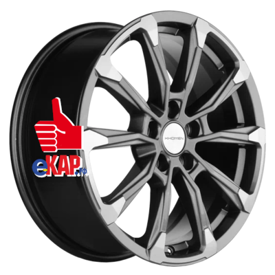Khomen Wheels 7,5x18/5x114,3 ET50 D67,1 KHW1808 (K5/Santafe) Gray-FP
