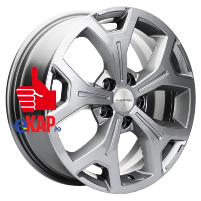 Khomen Wheels 7x17/5x114,3 ET37 D66,5 KHW1710 (Jolion) Gray