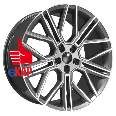 Khomen Wheels 9,5x21/5x120 ET45,5 D62,5 KHW2101 (Li 7/9) Gray-FP