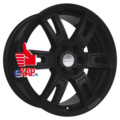 СКАД 6,5x15/5x139,7 ET40 D98,5 Тор (КЛ252) Черный бархат