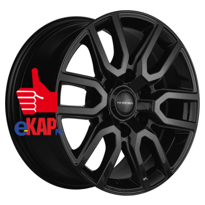 Khomen Wheels 8x17/6x139,7 ET46 D67,1 KHW1723 (Pajero) Black