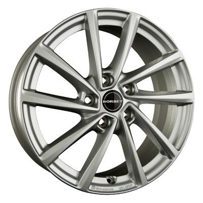 Borbet 7x16/5x112 ET48 D57,1 V Brilliant Silver