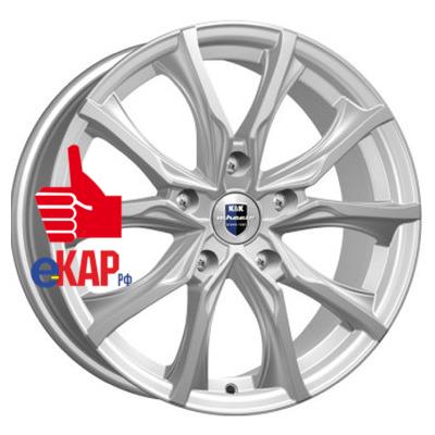 K&K 7,5x17/5x100 ET36 D57,1 Твист-оригинал (КС697) Блэк платинум