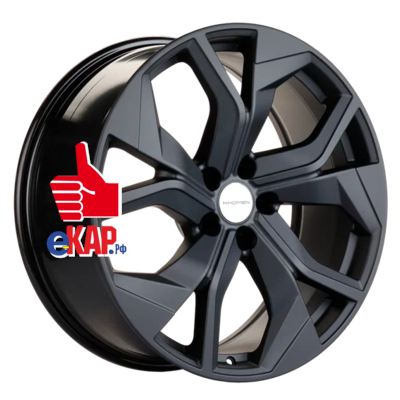 Khomen Wheels 8,5x20/5x112 ET27 D66,6 KHW2006 (3 Series new) Black matt