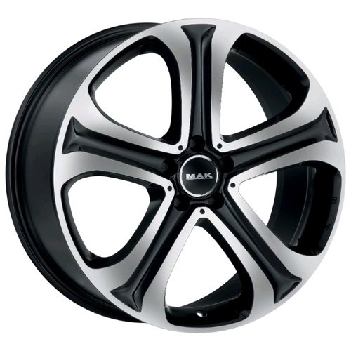 MAK 9,5x20/5x112 ET55 D66,6 Spitze Black mirror