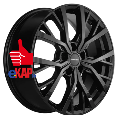 Khomen Wheels 7x18/5x114,3 ET40 D66,5 KHW1806 (Haval Dargo) Black