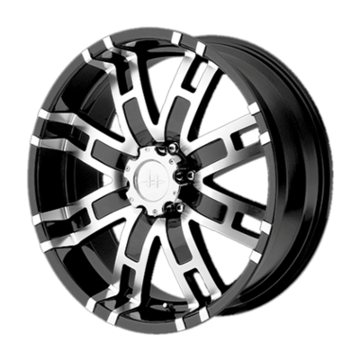 Helo 9x20/5x139,7 ET18 D108 HE835 Black/Machined
