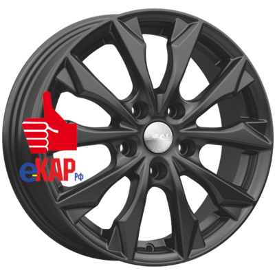 СКАД 6x16/4x100 ET45 D60,1 Нагоя (КЛ312) Черный бархат