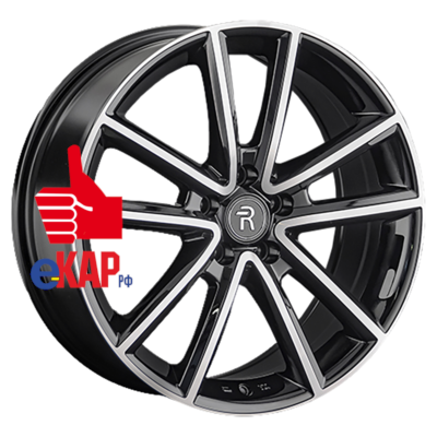 Replay 7,5x18/5x108 ET38 D60,1 JT3 BKF (конус, C570)