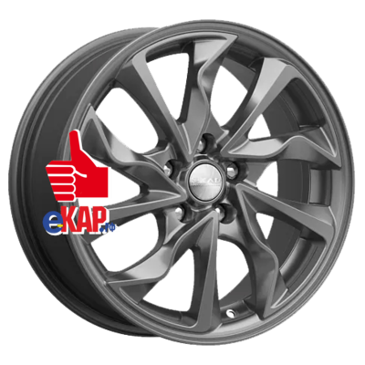СКАД 7x17/5x114,3 ET47 D67,1 Marseille (КЛ238) графит (АРС 014 black)