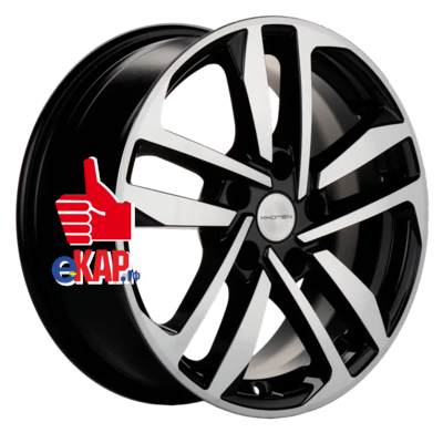 Khomen Wheels 6,5x16/5x115 ET41 D70,2 KHW1612 (Astra) Black-FP