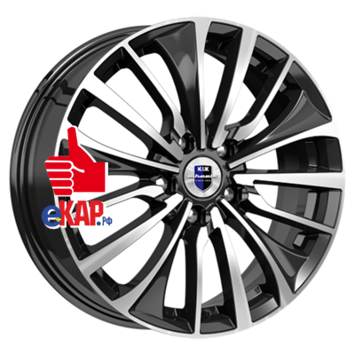 K&K 6,5x17/5x114,3 ET37 D66,6 Flanker (КС1097) Алмаз черный