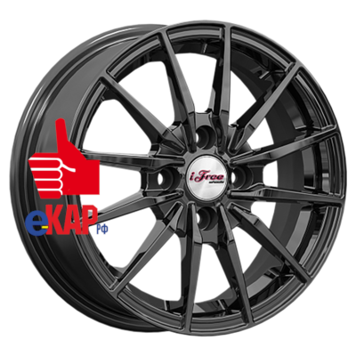 iFree 5,5x14/4x100 ET43 D60,1 Финчер (КС1119) BK