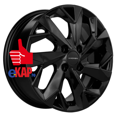Khomen Wheels 5,5x14/4x100 ET43 D67,1 KHW1402 (Solaris/Logan/Rio) Black