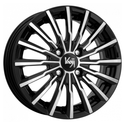 K&K 7x17/5x110 ET51 D67,1 Акцент-оригинал (КС562) Алмаз черный