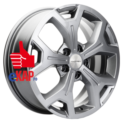 Khomen Wheels 6,5x17/5x120 ET55 D65,1 KHW1710(2) (VW Transporter) Gray