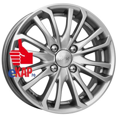 K&K 5,5x14/4x100 ET36 D60,1 Римэкс-оригинал (КС583) Блэк платинум