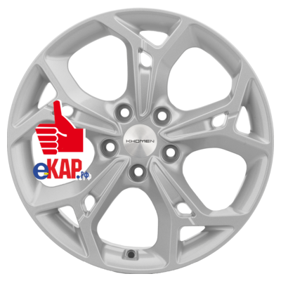 Khomen Wheels 7x17/5x114,3 ET48,5 D67,1 KHW1702 (Sportage) F-Silver