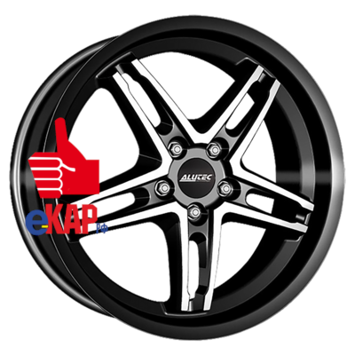Alutec 8x18/5x120 ET35 D72,6 Poison Cup Diamond Black Front polished