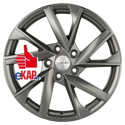 Khomen Wheels 7x17/5x112 ET40 D57,1 KHW1714 (Kodiaq/Tiguan) Gray