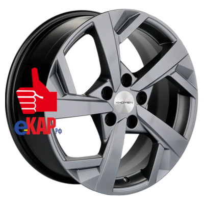 Khomen Wheels 7x17/5x108 ET50 D63,35 KHW1712 (Ford C-Max) Gray