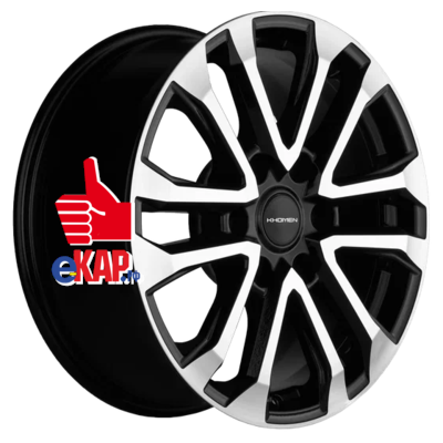 Khomen Wheels 7,5x18/6x139,7 ET25 D106,1 KHW1805 (LC Prado) Black-FP