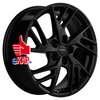 Khomen Wheels 6,5x17/5x108 ET33 D60,1 KHW1722 (Chery/Exeed) Black