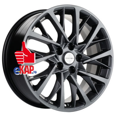 Khomen Wheels 7,5x18/5x108 ET40 D60,1 KHW1804 (Chery Tiggo) Gray