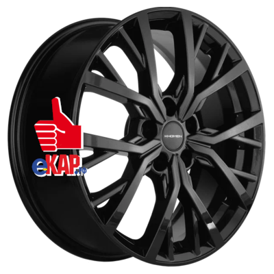 Khomen Wheels 7x18/5x114,3 ET51 D67,1 KHW1806 (Tucson) Black