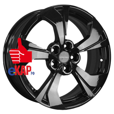Khomen Wheels 7x17/5x114,3 ET48 D67,1 KHW1724 (JAC J7) Black