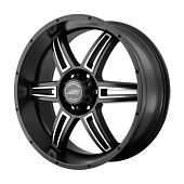 American Racing 8x17/5x139,7 ET0 D108 AR890 Black/Machined