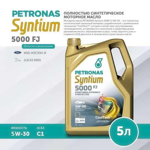 SYNTIUM 5000 FJ 5W30 5L , PETRONAS