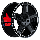 Gloss Black Mirror Ring