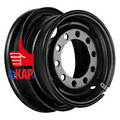 Accuride 12x21/10x286,00 ET100 D222 M28DS37 Black