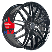 INCH 7x17/5x108 ET33 D60,1 FA8539 Full Black Round (ZJH)