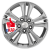 Khomen Wheels 6x16/5x112 ET50 D57,1 KHW1603 (Jetta) G-Silver-FP