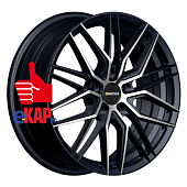 INCH 7x17/5x108 ET33 D60,1 FA8539 Gloss Black Machined Face (ZJH)