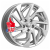 K&K 7x18/5x112 ET43 D57,1 КС883 Сильвер SK