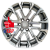 Khomen Wheels 9x22/6x139,7 ET28 D78,1 AZIMUT 2205 (EscaladeTahoe) Dark Chrome-FP