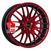 Borbet 7,5x19/5x114,3 ET51 D67,1 CW4/5 Red Front Polished