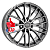OZ 8x17/5x110 ET38 D75 Italia 150 Matt Dark Graphite Diamond Cut