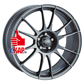 OZ 7,5x17/5x100 ET35 D68 Ultraleggera Matt Graphite Silver
