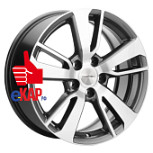 Khomen Wheels 7x17/5x114,3 ET43,5 D67,1 KHW1704 (Hyundai Tucson IV/Kia Sportage V) Gray-FP