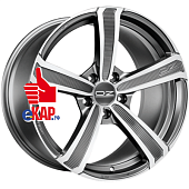 OZ 8,5x20/5x114,3 ET40 D79 Montecarlo HLT Matt Dark Graphite Diamond Cut