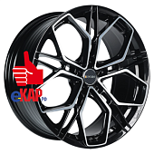 Gloss Black Machined Face