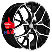 Khomen Wheels 8x20/5x108 ET45,5 D63,4 KHW2012 (Zeekr 009) Black-FP