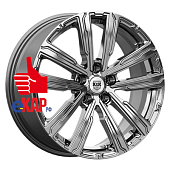 K&K 7,5x18/5x112 ET45,5 D66,6 Аламер (КС1216) Дарк платинум