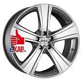 MAK 9,5x20/5x150 ET52 D110,2 Fuoco 5 Hyper Silver